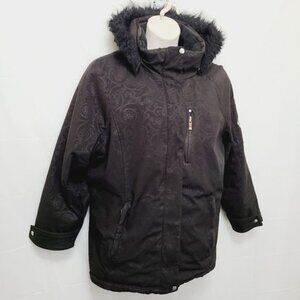 Penningtons Platinum Parka with Vegan Fur Trim